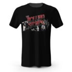 50 Years The Rolling Stones Black T-Shirt