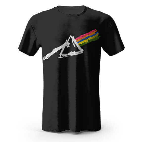 Amazing Prism Doodle Art Pink Floyd T-Shirt