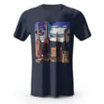 Animals Anniversary Retro Art Pink Floyd Tee