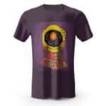 Astronaut in The Galaxy Pink Floyd Purple Tee