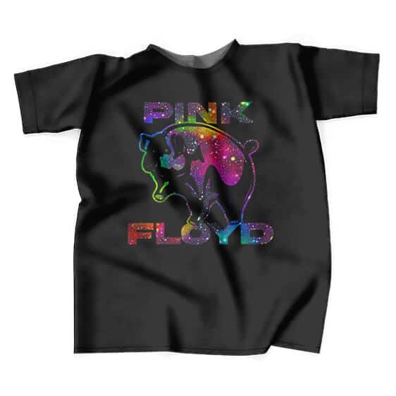 Dope Pink Floyd Rainbow Colors Pig Icon Shirt