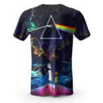 Dope Pink Floyd Rick and Morty Parody T-Shirt