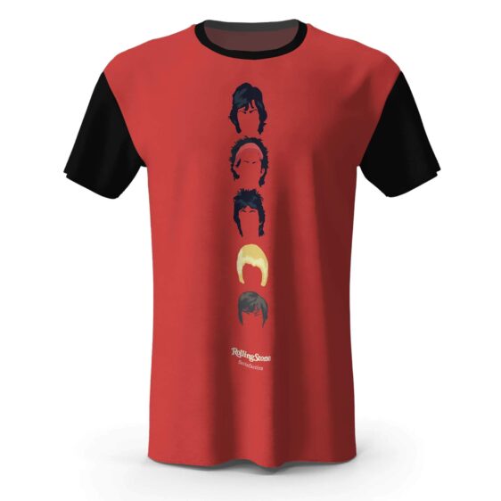 Hair Icon The Rolling Stones Red Shirt