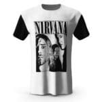 Kurt Dave & Krist Portrait Art Nirvana Shirt