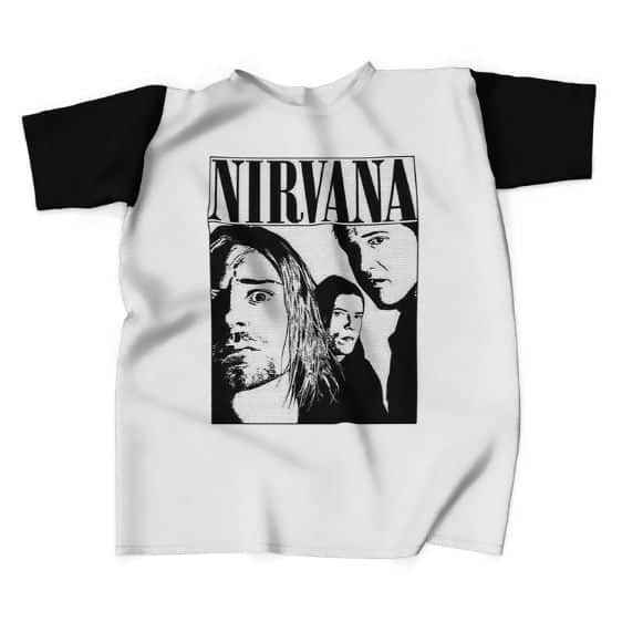 Kurt Dave & Krist Portrait Art Nirvana Shirt