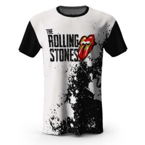 Monochromatic Art The Rolling Stones Shirt