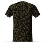 Nirvana Smiley Face Logo Pattern Black T-shirt