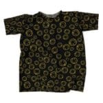 Nirvana Smiley Face Logo Pattern Black T-shirt