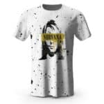 Nirvana's Front Man Kurt Cobain Grunge T-shirt