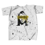 Nirvana's Front Man Kurt Cobain Grunge T-shirt
