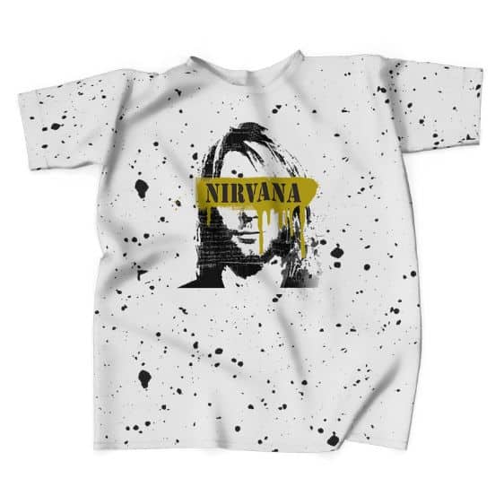 Nirvana's Front Man Kurt Cobain Grunge T-shirt