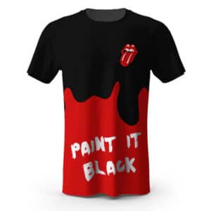 Paint It Black The Rolling Stones Shirt