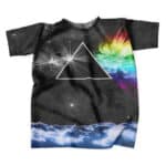 Pink Floyd Galaxy Art Rainbow Prism T-Shirt