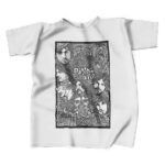 Pink Floyd Members Doodle Art White T-Shirt