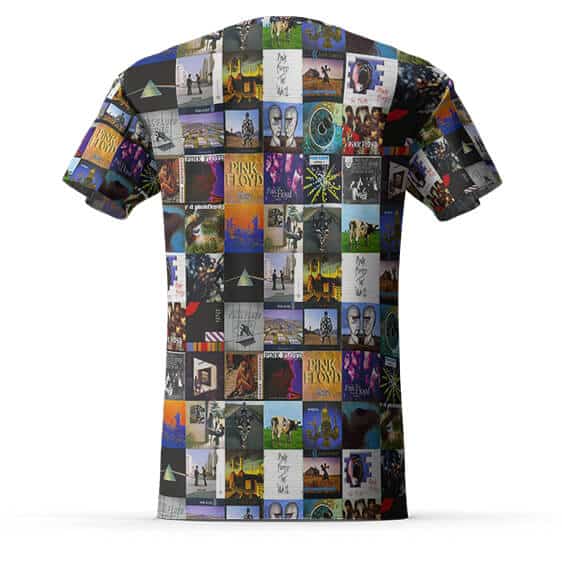 Pink Floyd Music Albums Collage Epic T-Shirt