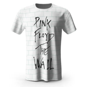 Pink Floyd The Wall Minimalistic White T-Shirt