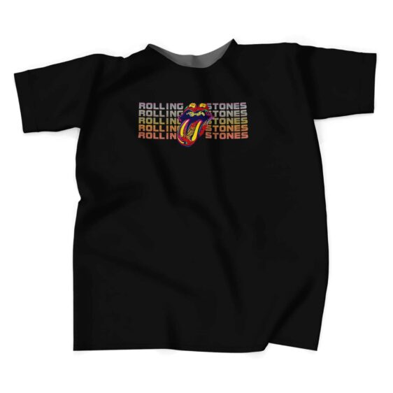 Colorful Logo The Rolling Stones Tee