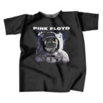 Rainbow Prism on Astronaut Pink Floyd T-Shirt