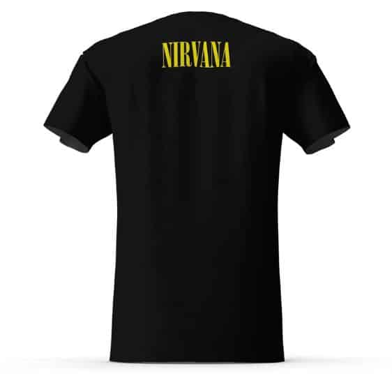Rock Band Nirvana Iconic Smiley Pattern Shirt