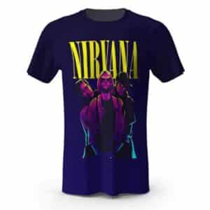Rock Band Nirvana Modern Pop Artwork Shirt