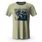 Rock Band The Rolling Stones Tan Tee