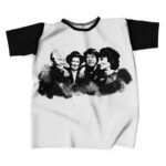 Rock Group The Rolling Stones White T-Shirt