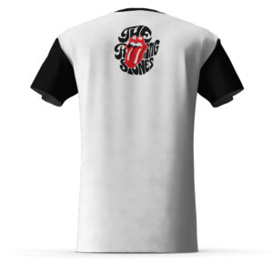 Rock Group The Rolling Stones White T-Shirt