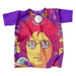 The Beatles Cool Psychedelic Violet T-shirt