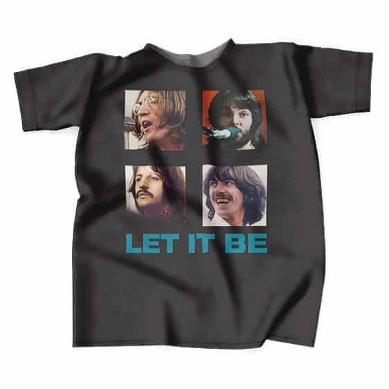 The Beatles Iconic Let It Be Album T-shirt
