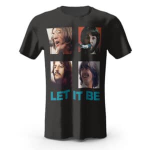 The Beatles Iconic Let It Be Album T-shirt