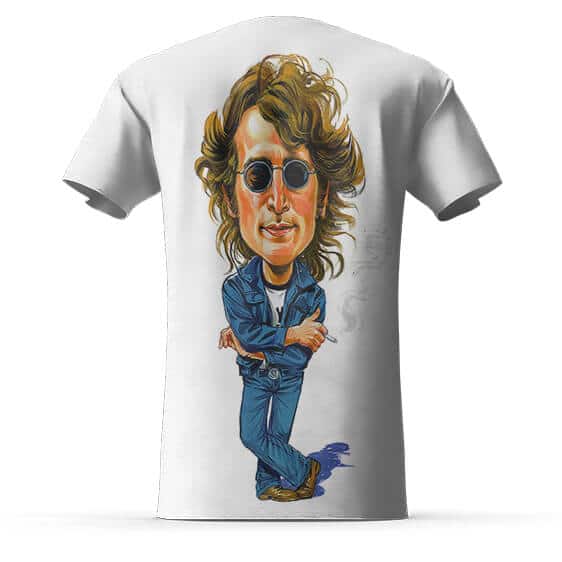 John Lennon Caricature Art The Beatles T-shirt