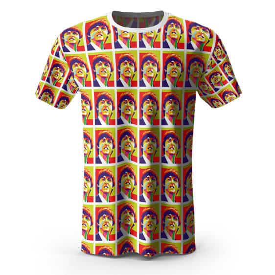 Paul McCartney The Beatles Psychedelic T-shirt