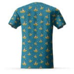 Iconic Yellow Submarine The Beatles Blue Shirt