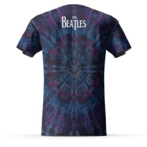 The Beatles Abbey Road Tie Dye Blue Shirt