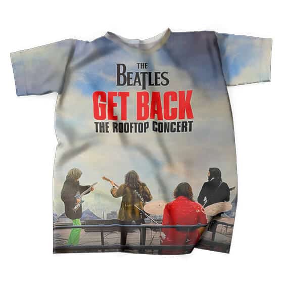 The Beatles Get Back Rooftop Concert Tee