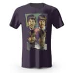 Unique The Beatles Art Design Violet Shirt