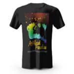 Artificial Paradise The Beatles Black T-Shirt