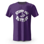 Stamp Out The Beatles Violet Shirt