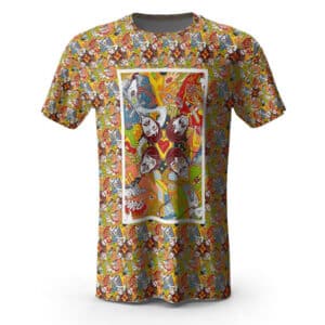 Psychedelic The Beatles Rock Band T-Shirt