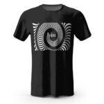 Vintage The Beatles Logo Black Tee