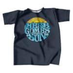 The Beatles Here Comes The Sun Logo Shirt