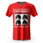 Yesterday The Beatles Red T-Shirt