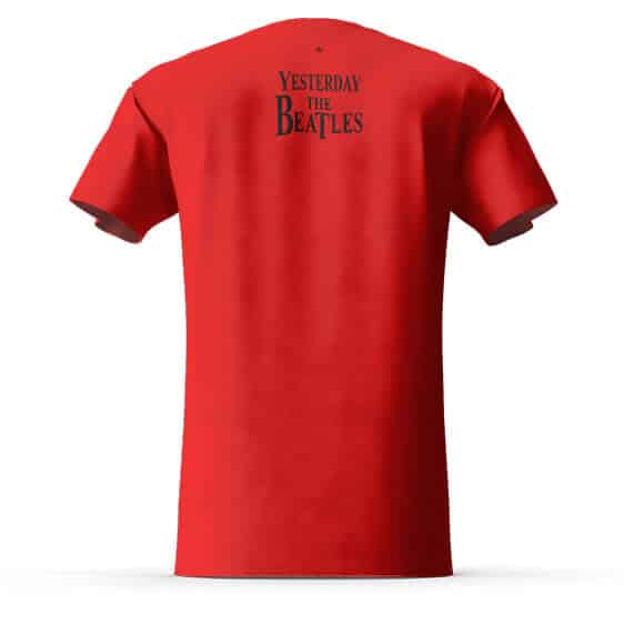 Yesterday The Beatles Red T-Shirt