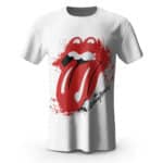 The Rolling Stones Tongue Logo White T-Shirt