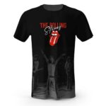 The Rolling Stones Fade Black Shirt