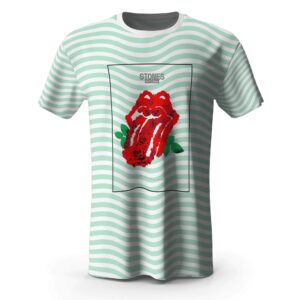 The Rolling Stones Green Wave Shirt