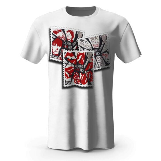 The Rolling Stones Stamp White Tee