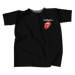 The Rolling Stones Tongue Icon Black Shirt