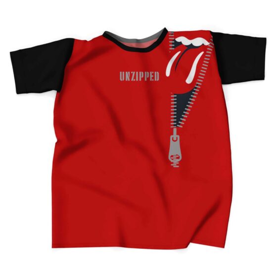 Unzipped The Rolling Stones Red Tee