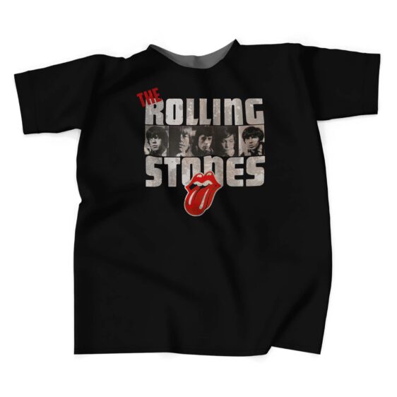 Vintage The Rolling Stones Black Shirt